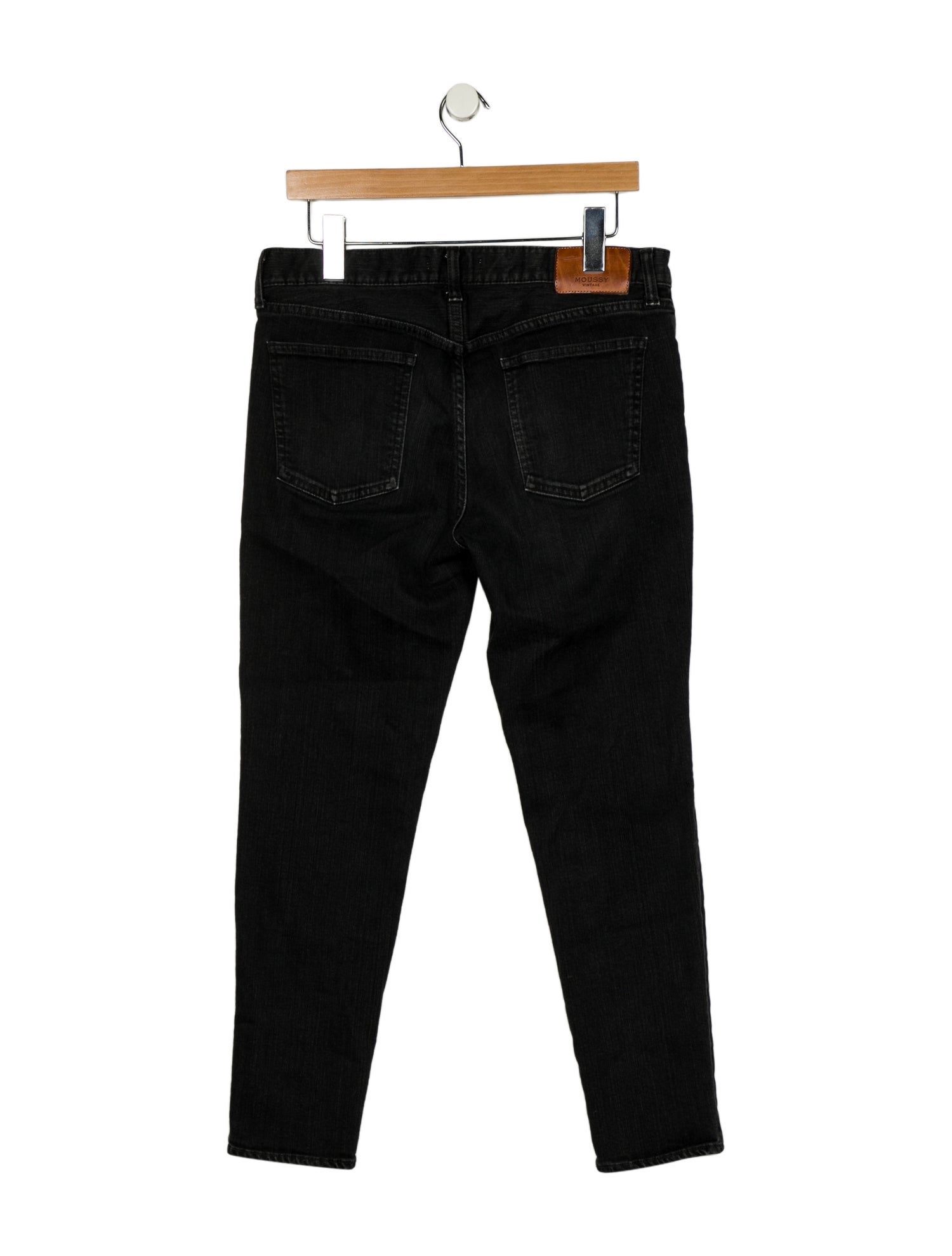 Moussy Mid-Rise Straight Leg Jeans
