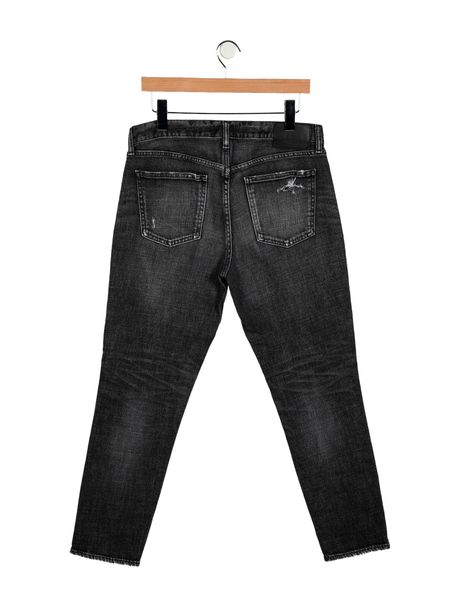 Moussy Mid-Rise Straight Leg Jeans