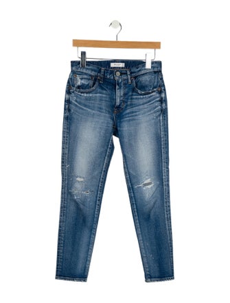 Moussy Mid-Rise Skinny Leg Jeans
