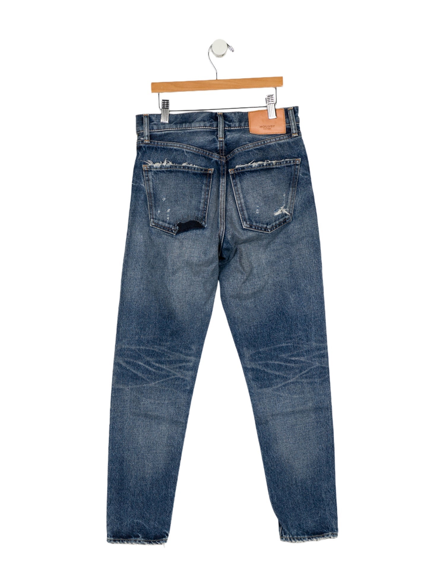 Moussy Mid-Rise Skinny Leg Jeans