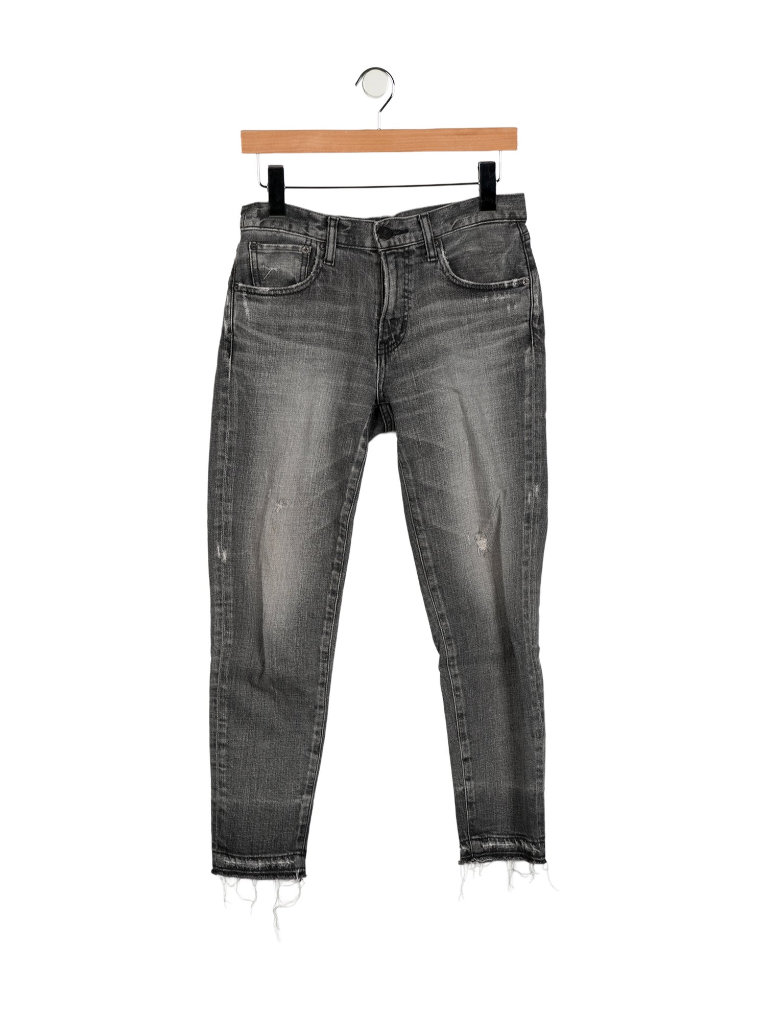 Moussy Mid-Rise Skinny Leg Jeans