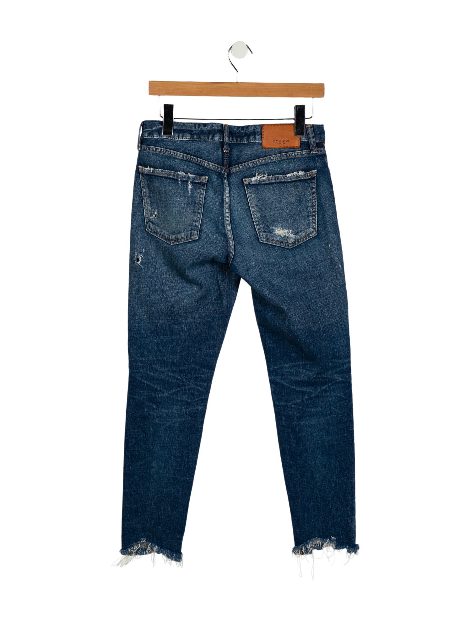 Moussy Mid-Rise Skinny Leg Jeans