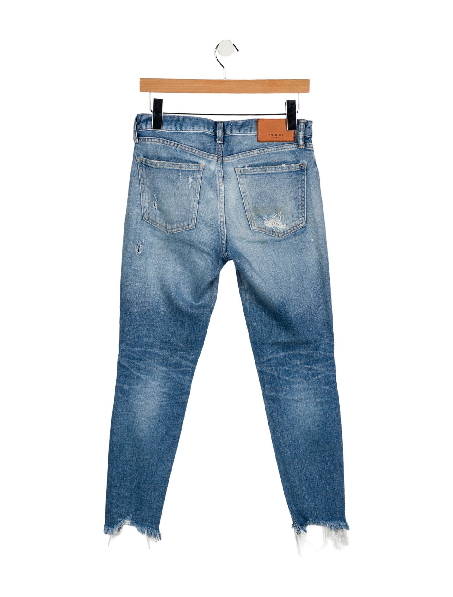 Moussy Mid-Rise Skinny Leg Jeans