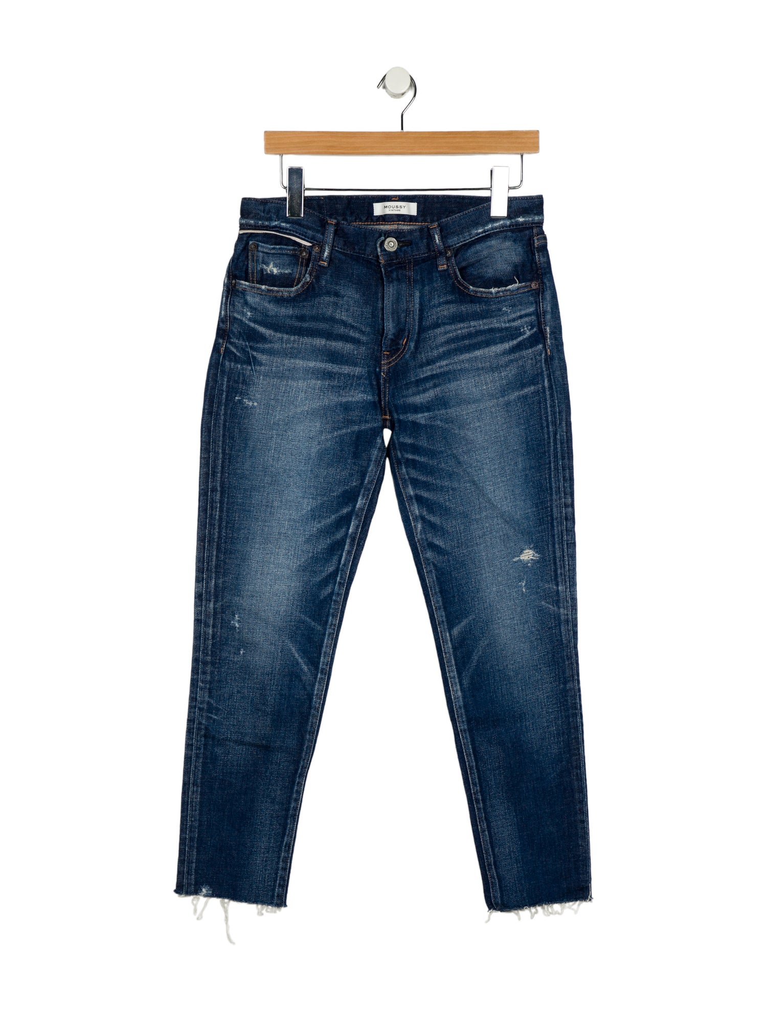 Moussy Mid-Rise Skinny Leg Jeans