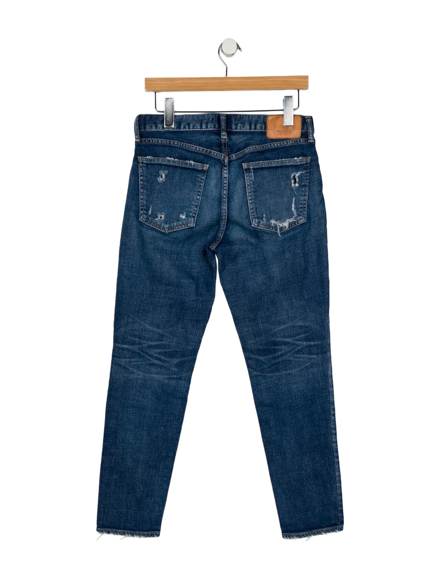 Moussy Mid-Rise Skinny Leg Jeans