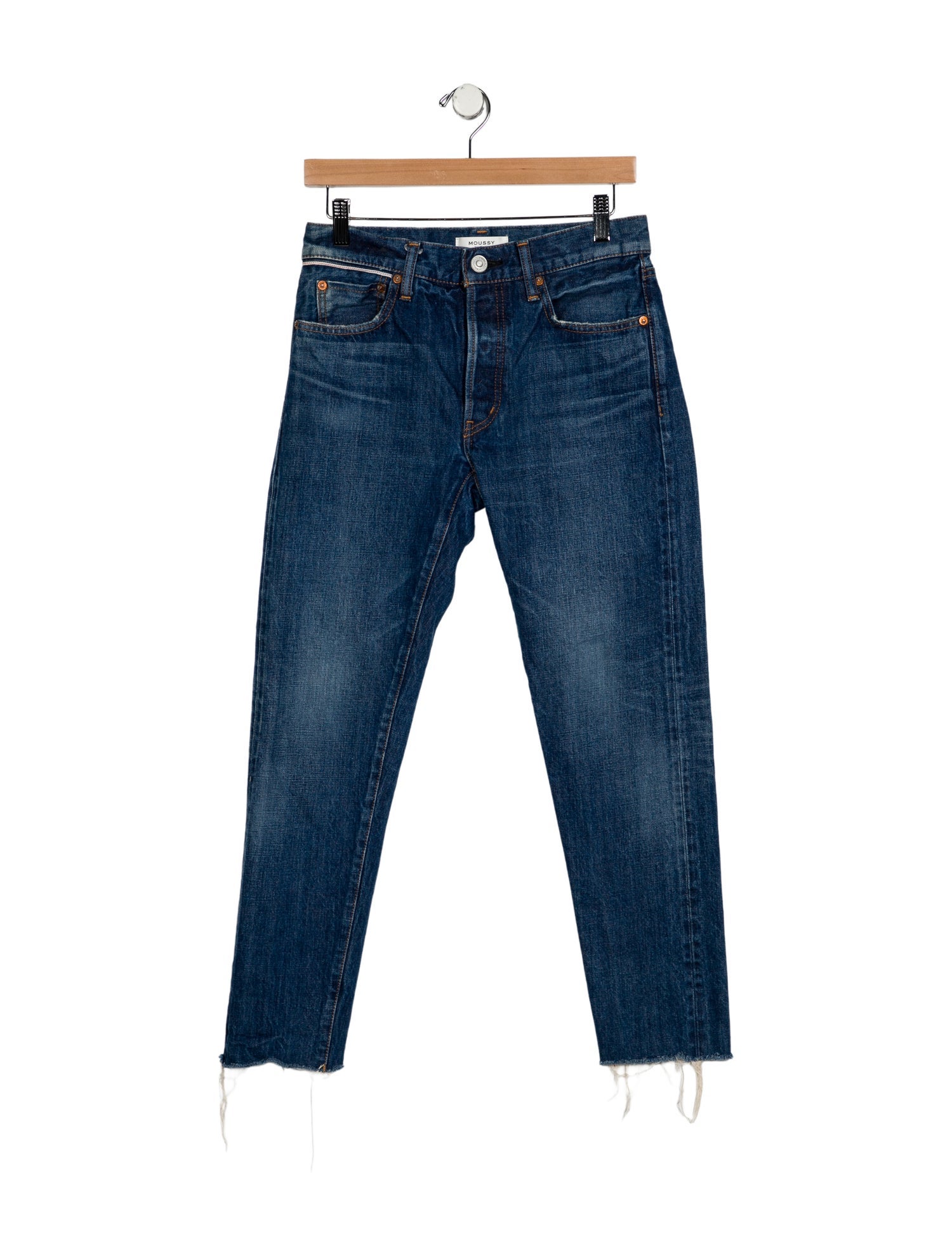 Moussy Mid-Rise Skinny Leg Jeans