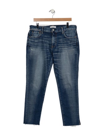 Moussy Mid-Rise Straight Leg Jeans