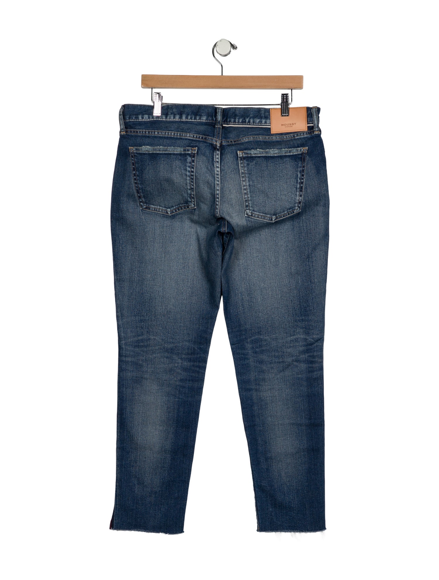 Moussy Mid-Rise Straight Leg Jeans