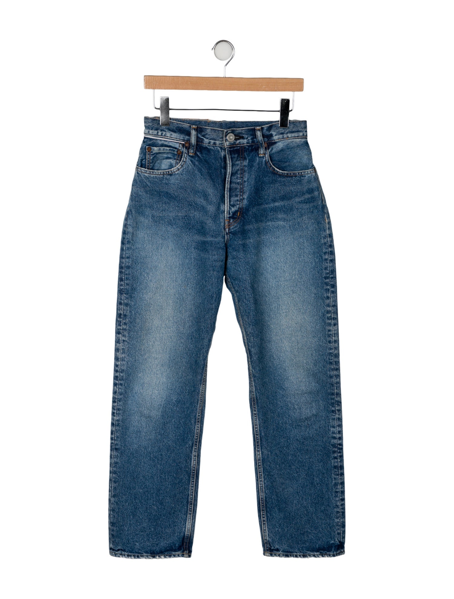 Moussy Mid-Rise Wide Leg Jeans