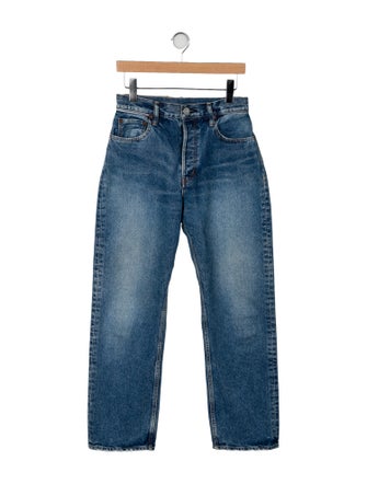 Moussy Mid-Rise Wide Leg Jeans