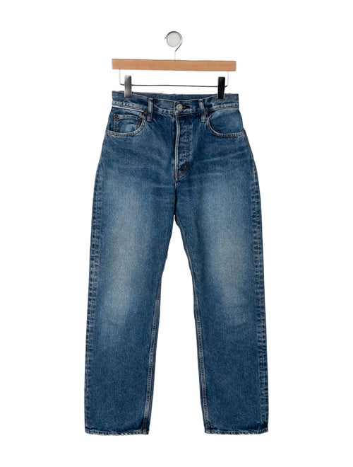 Moussy Mid-Rise Wide Leg Jeans