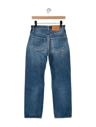 Moussy Mid-Rise Wide Leg Jeans