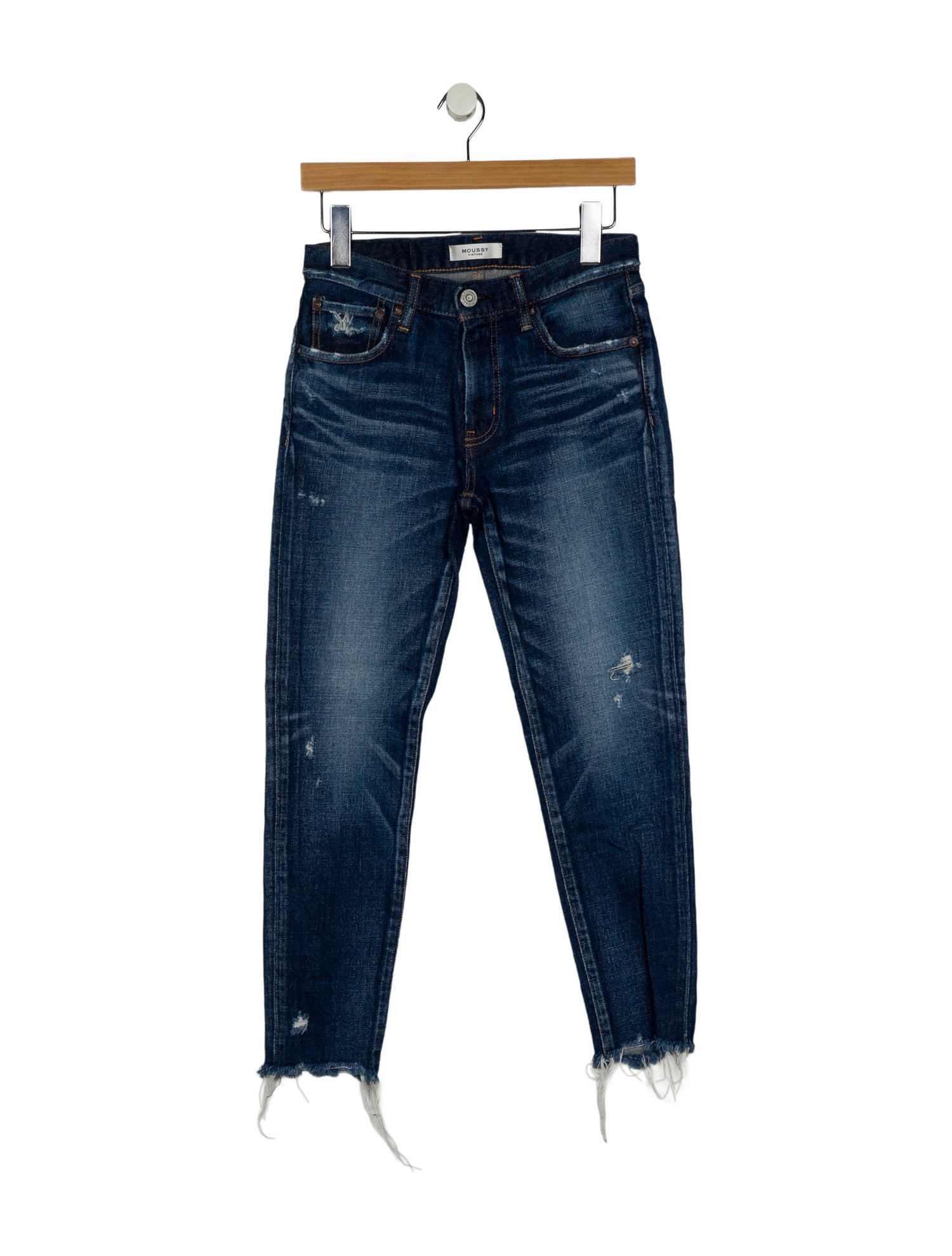 Moussy Mid-Rise Skinny Leg Jeans