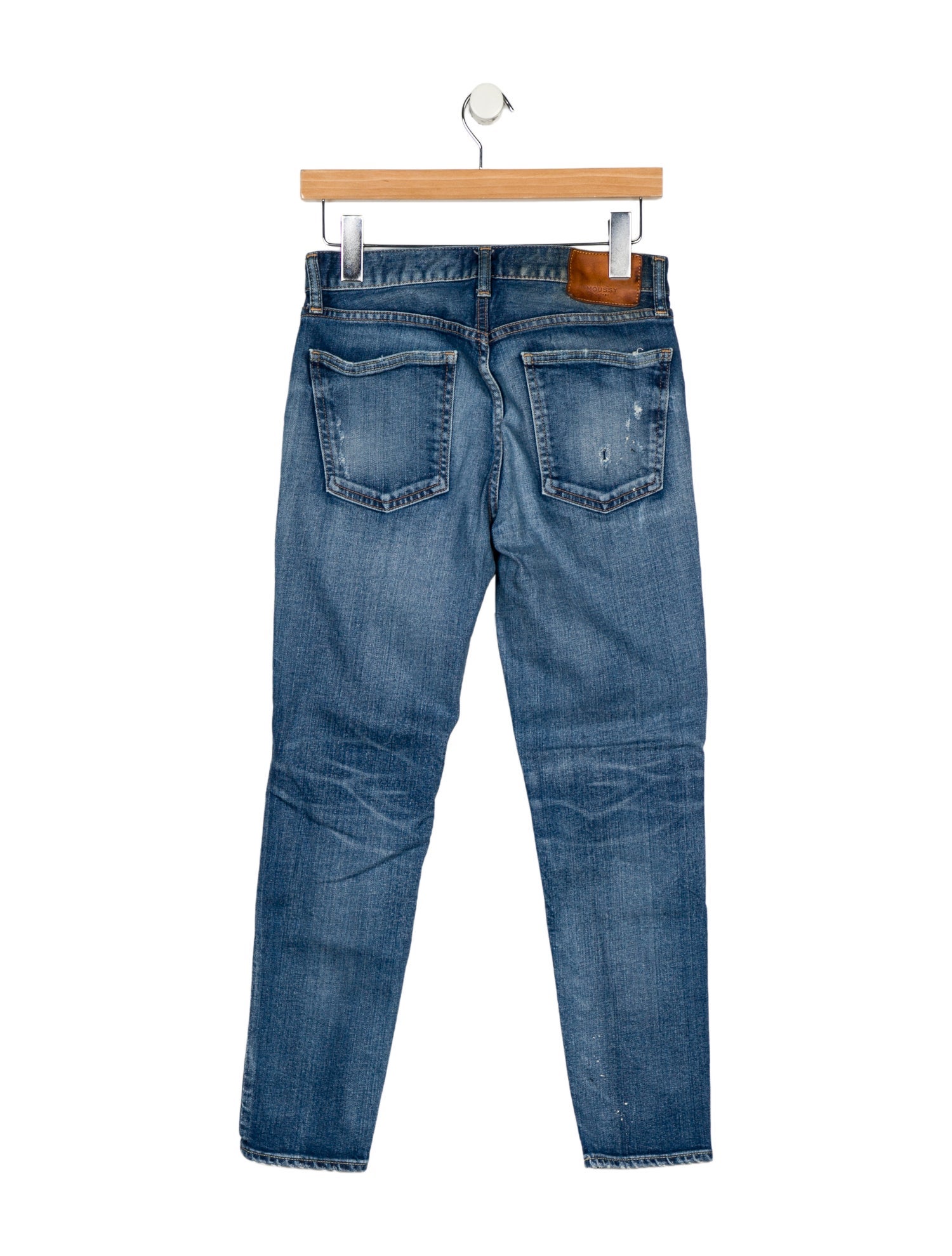 Moussy Mid-Rise Skinny Leg Jeans