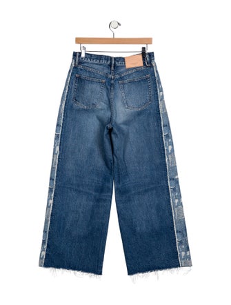 Moussy High-Rise Wide Leg Jeans