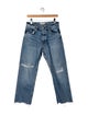 Moussy High-Rise Straight Leg Jeans