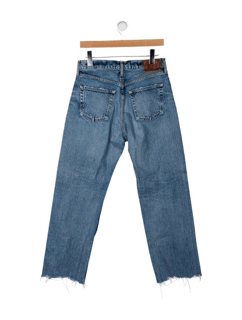 Moussy High-Rise Straight Leg Jeans