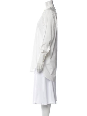 Moussy Mock Neck Three-Quarter Sleeve Tunic