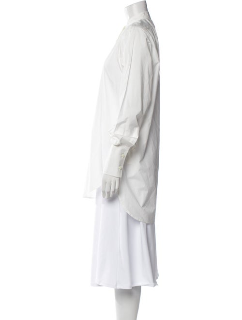 Moussy Mock Neck Three-Quarter Sleeve Tunic