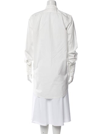 Moussy Mock Neck Three-Quarter Sleeve Tunic