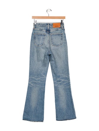 Moussy High-Rise Wide Leg Jeans