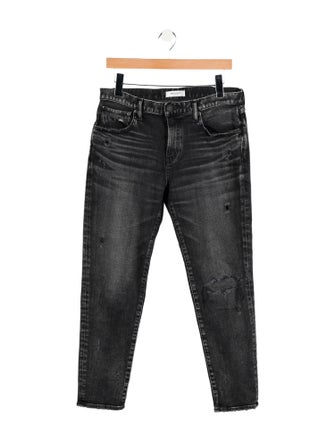 Moussy Mid-Rise Straight Leg Jeans