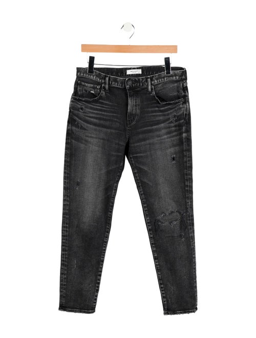 Moussy Mid-Rise Straight Leg Jeans