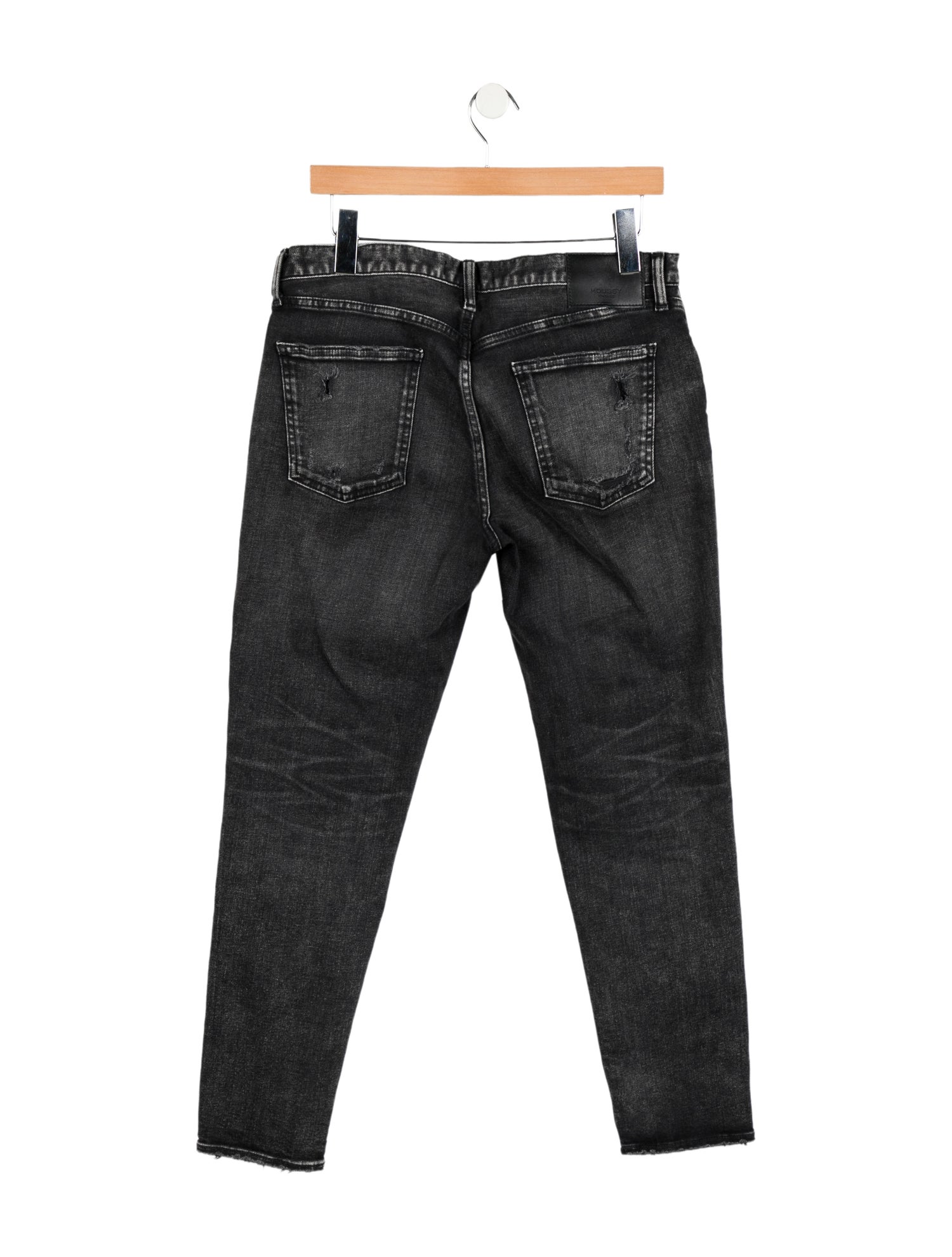 Moussy Mid-Rise Straight Leg Jeans