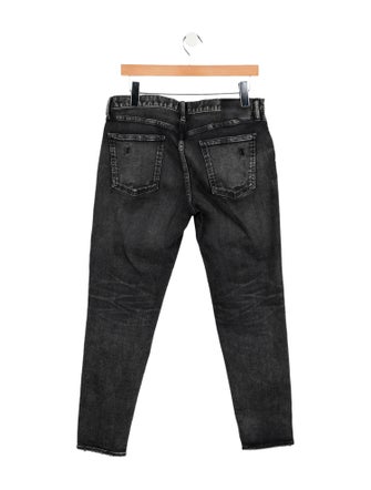 Moussy Mid-Rise Straight Leg Jeans