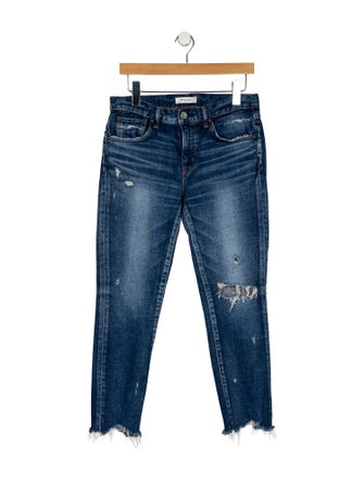 Moussy Mid-Rise Skinny Leg Jeans