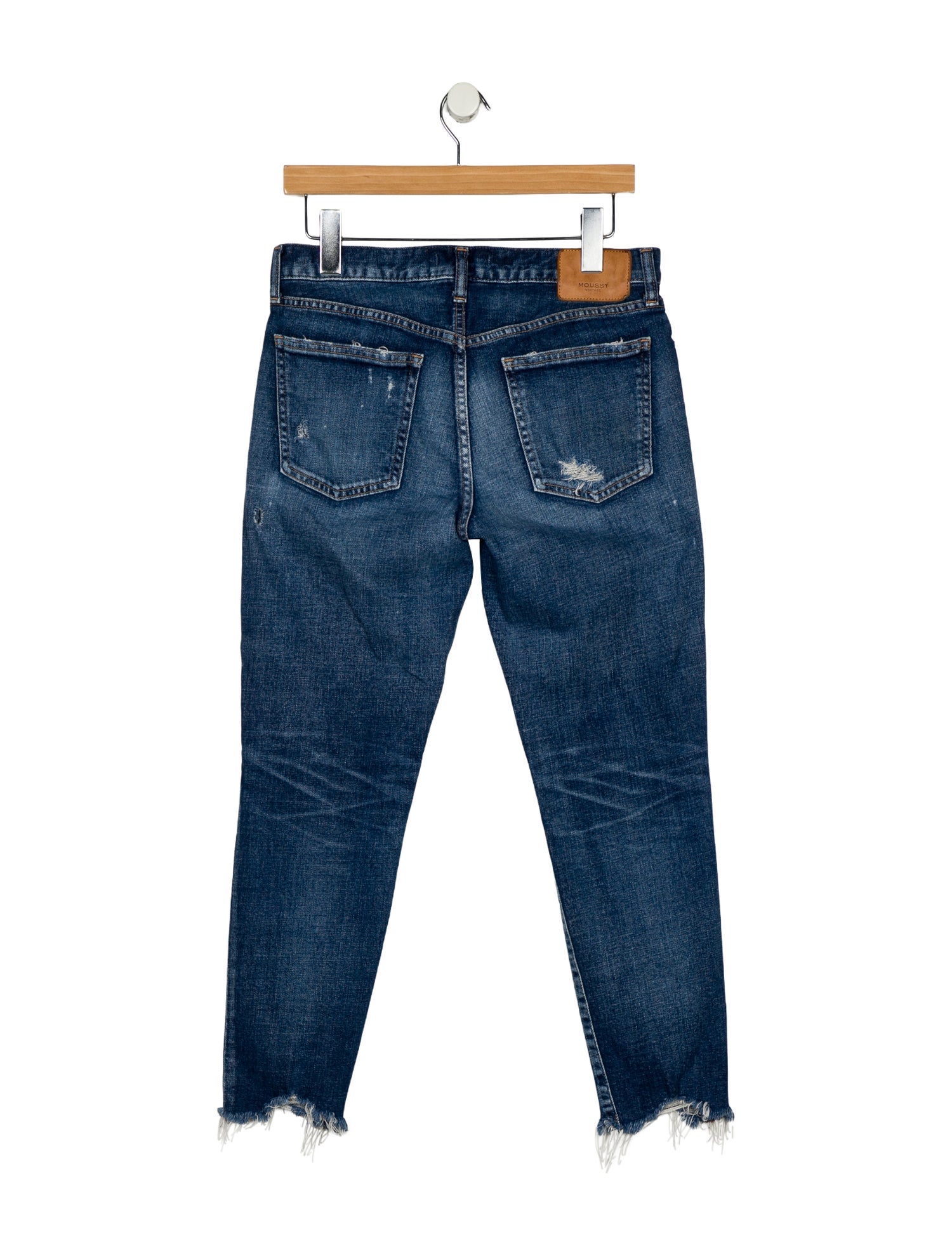 Moussy Mid-Rise Skinny Leg Jeans