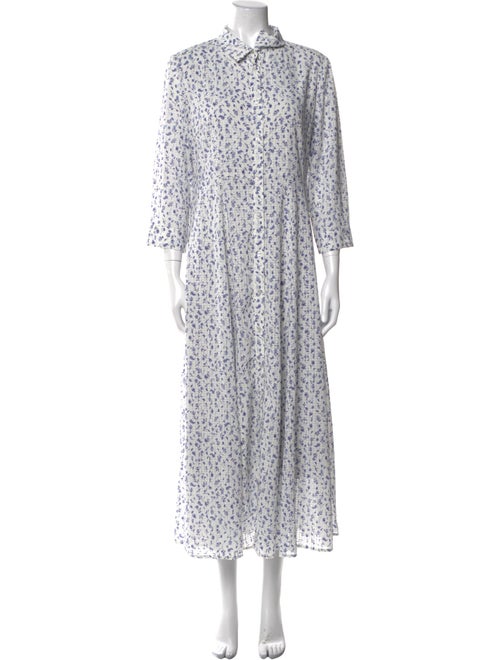 Moussy Floral Print Midi Length Dress