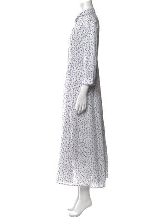 Moussy Floral Print Midi Length Dress