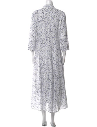 Moussy Floral Print Midi Length Dress