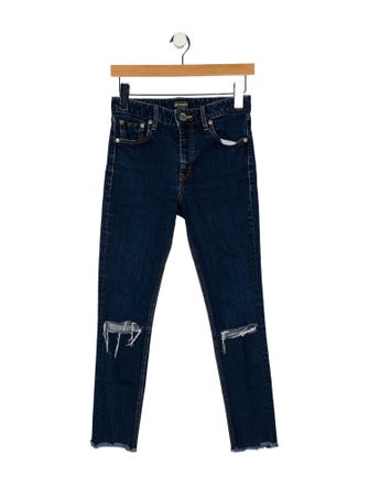 Moussy Mid-Rise Skinny Leg Jeans