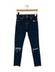 Moussy Mid-Rise Skinny Leg Jeans