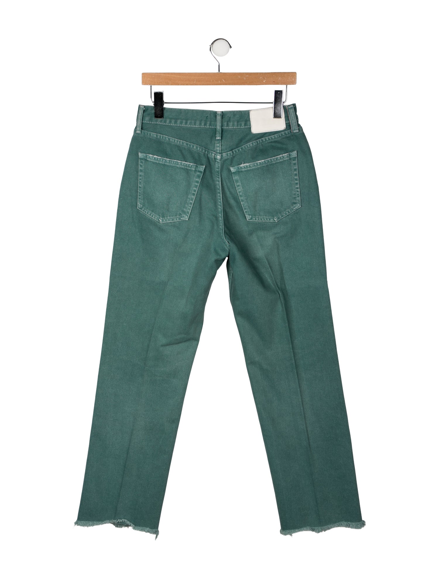 Moussy High-Rise Straight Leg Jeans