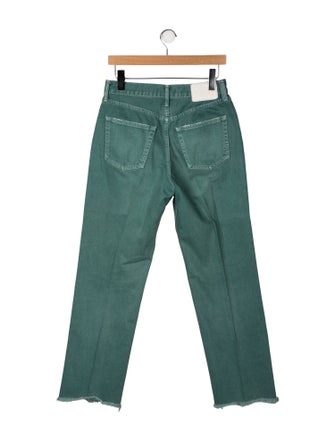 Moussy High-Rise Straight Leg Jeans