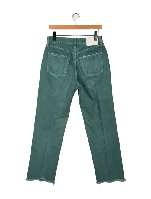 Moussy High-Rise Straight Leg Jeans