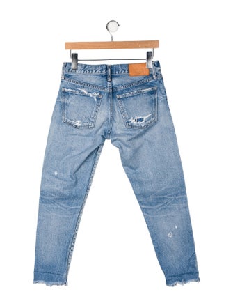 Moussy Mid-Rise Straight Leg Jeans