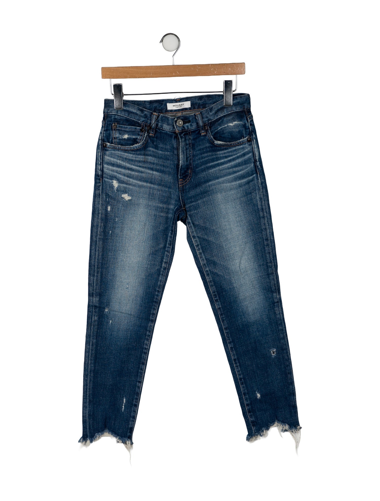Moussy Mid-Rise Skinny Leg Jeans
