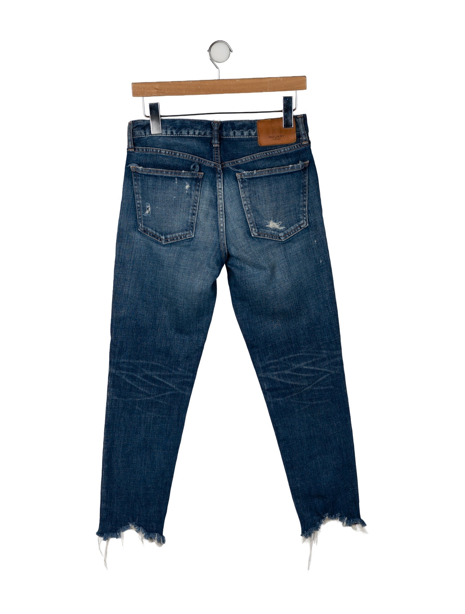 Moussy Mid-Rise Skinny Leg Jeans