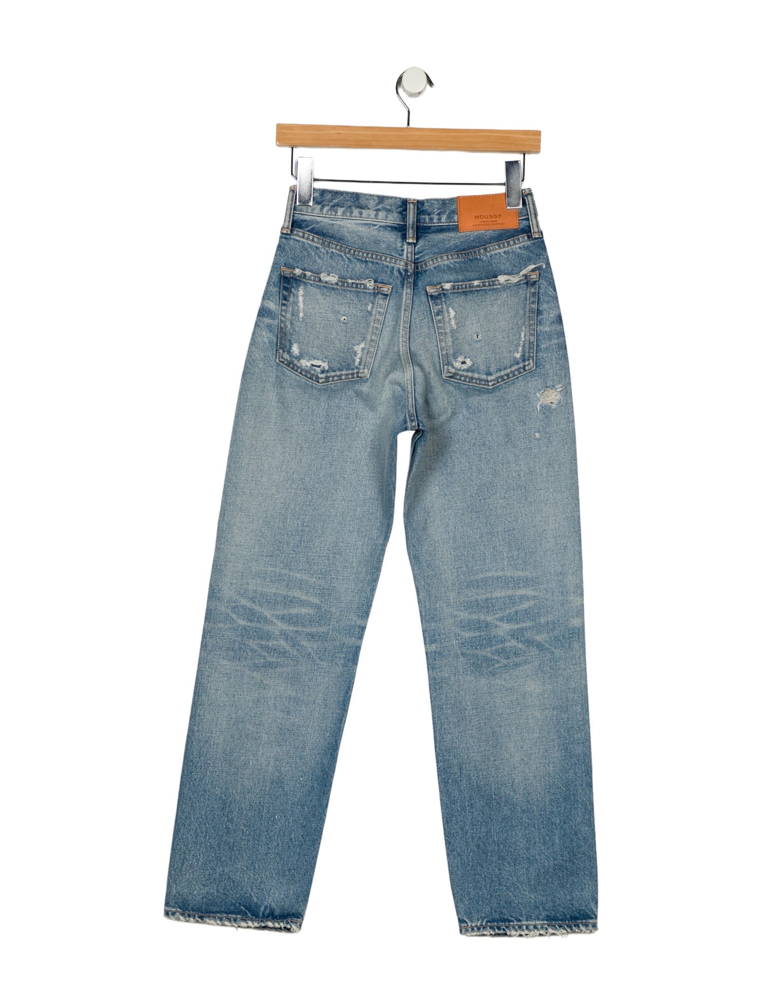 Moussy Mid-Rise Straight Leg Jeans w/ Tags