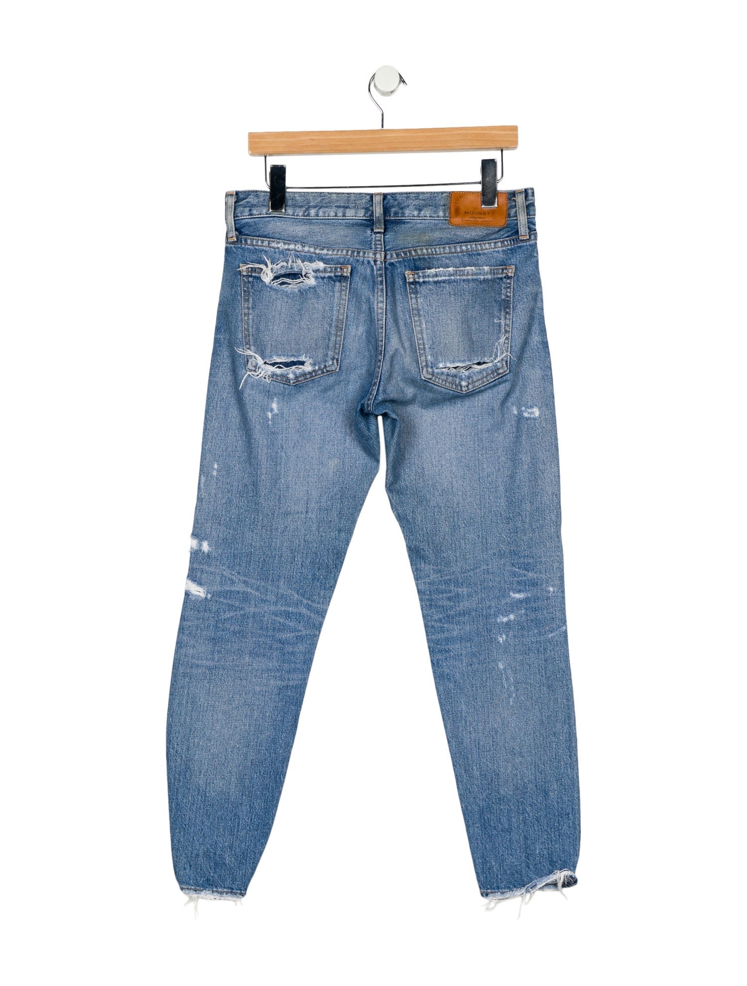 Moussy Mid-Rise Skinny Leg Jeans