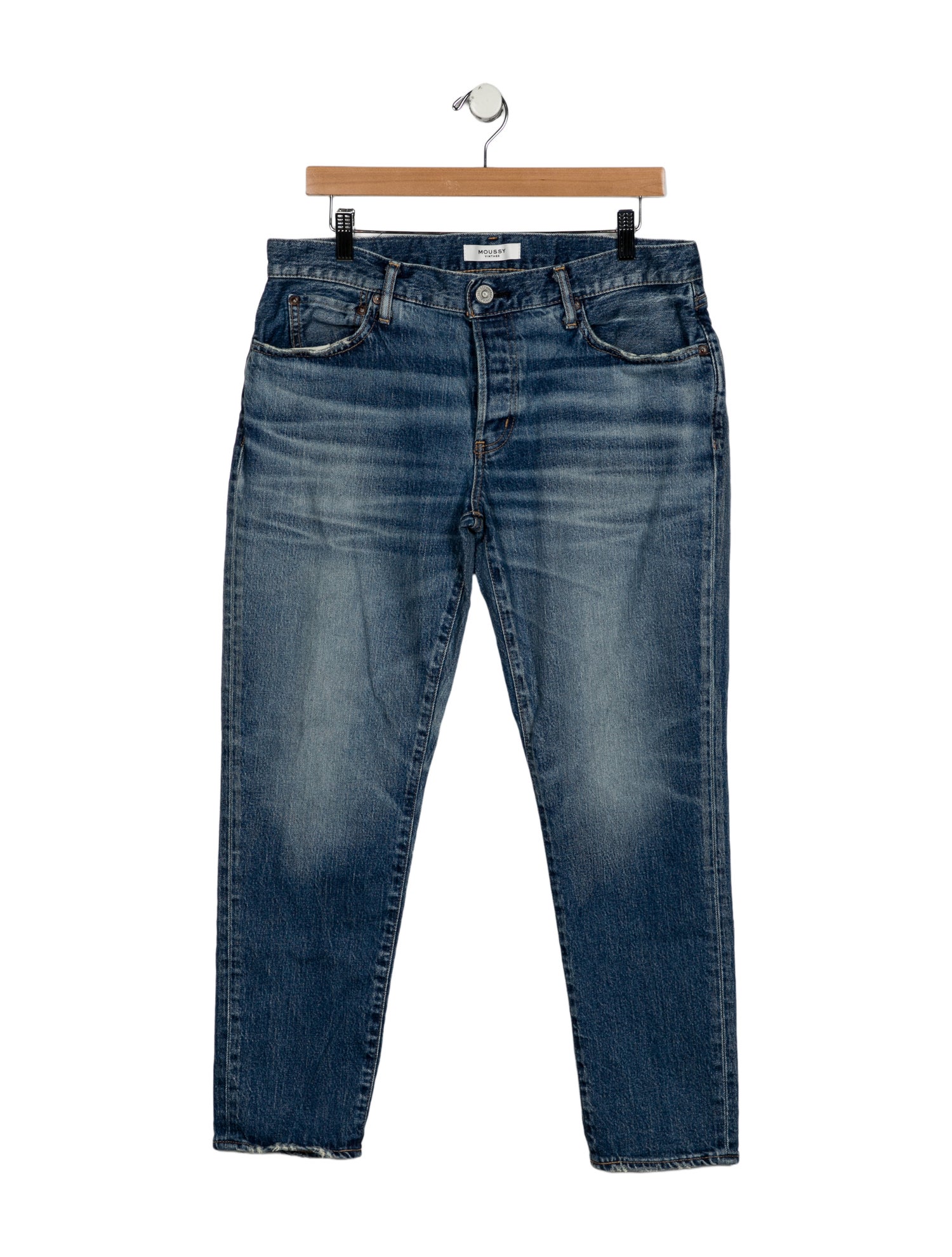 Moussy Mid-Rise Skinny Leg Jeans