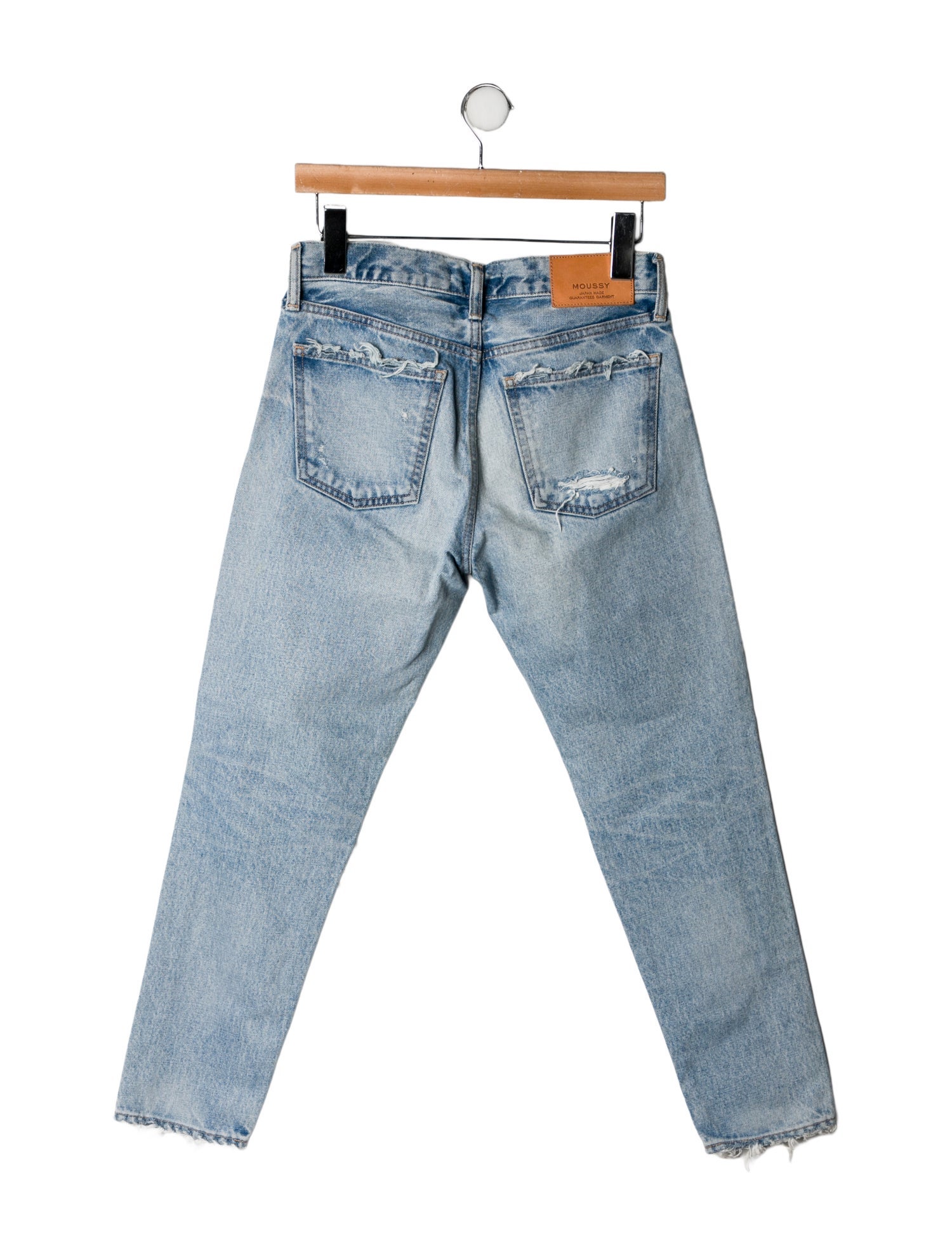 Moussy Mid-Rise Skinny Leg Jeans