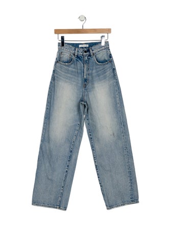 Moussy High-Rise Wide Leg Jeans