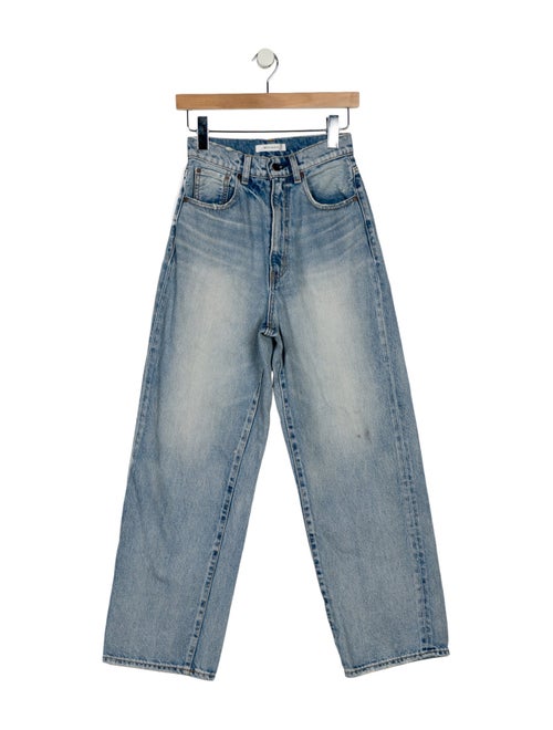 Moussy High-Rise Wide Leg Jeans