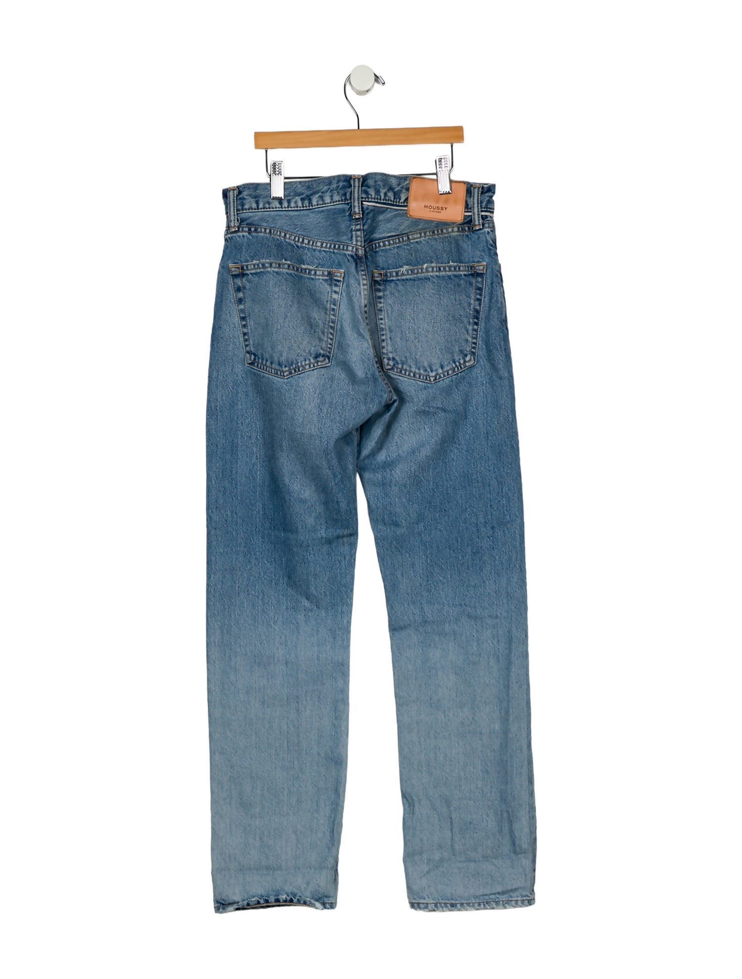 Moussy Mid-Rise Straight Leg Jeans