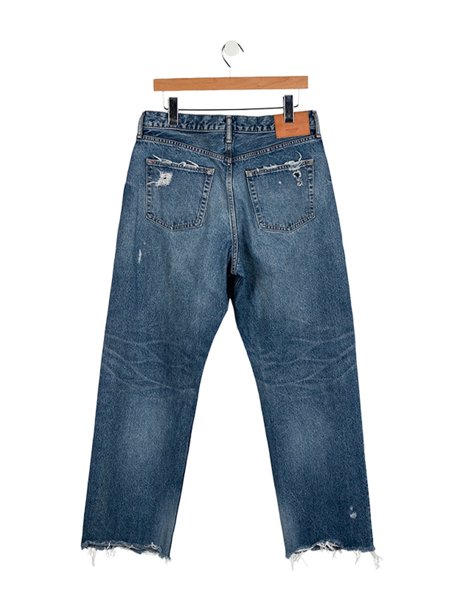 Moussy High-Rise Wide Leg Jeans